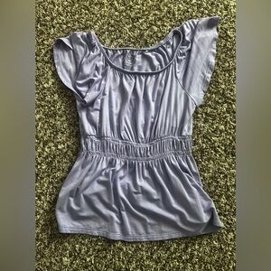 Wonder Nation Girls’ Pastel Purple Blouse